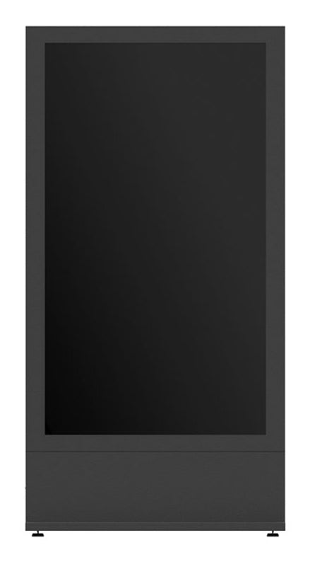 Hagor Digital-Signage-Stand für 65" Displays – abschliessbar – anthrazitgrau – HP Kiosk 65" FS