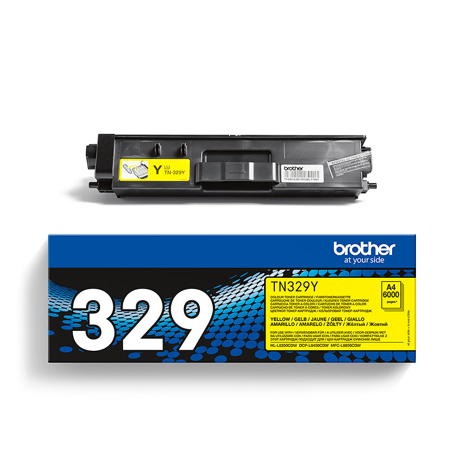 Brother Toner – Gelb, 6000 Seiten