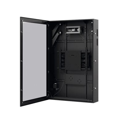 Hagor SOPW 75" Portrait – Outdoorgehäuse, IP65, Klimasystem, für 75" Displays