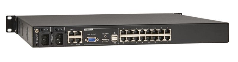 Eaton KVM-Switch 16-Port, HDMI-Ausgang, KVM über IP, Cat5e, Virtual Media