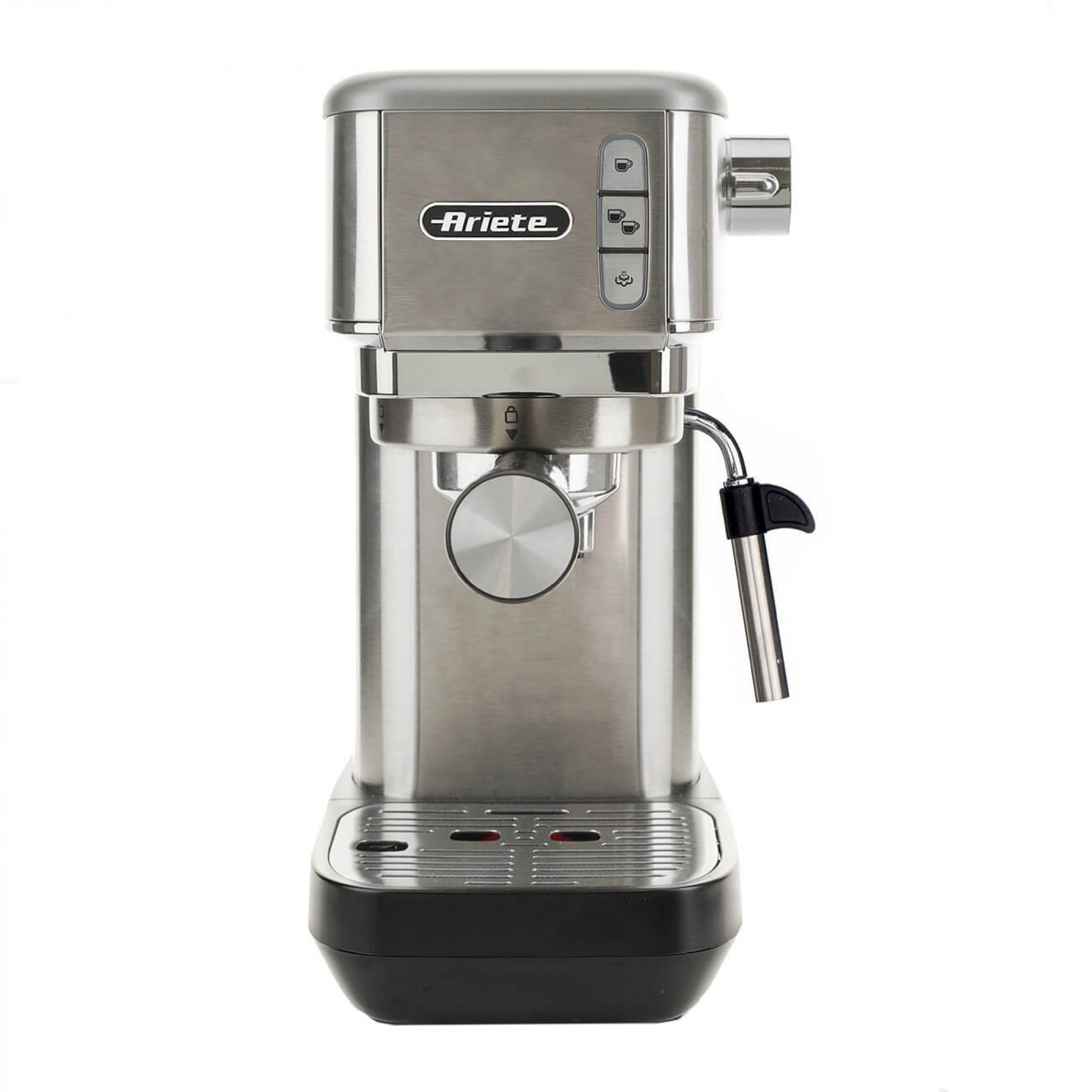 Ariete ARI-1380 Kaffeevollautomat – 1,1 l, 15 bar, Milchschaumdüse, Silber