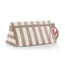 Reisenthel Kulturbeutel – Reissverschluss – 2,5 l – Beige – Summerstripes Coffee