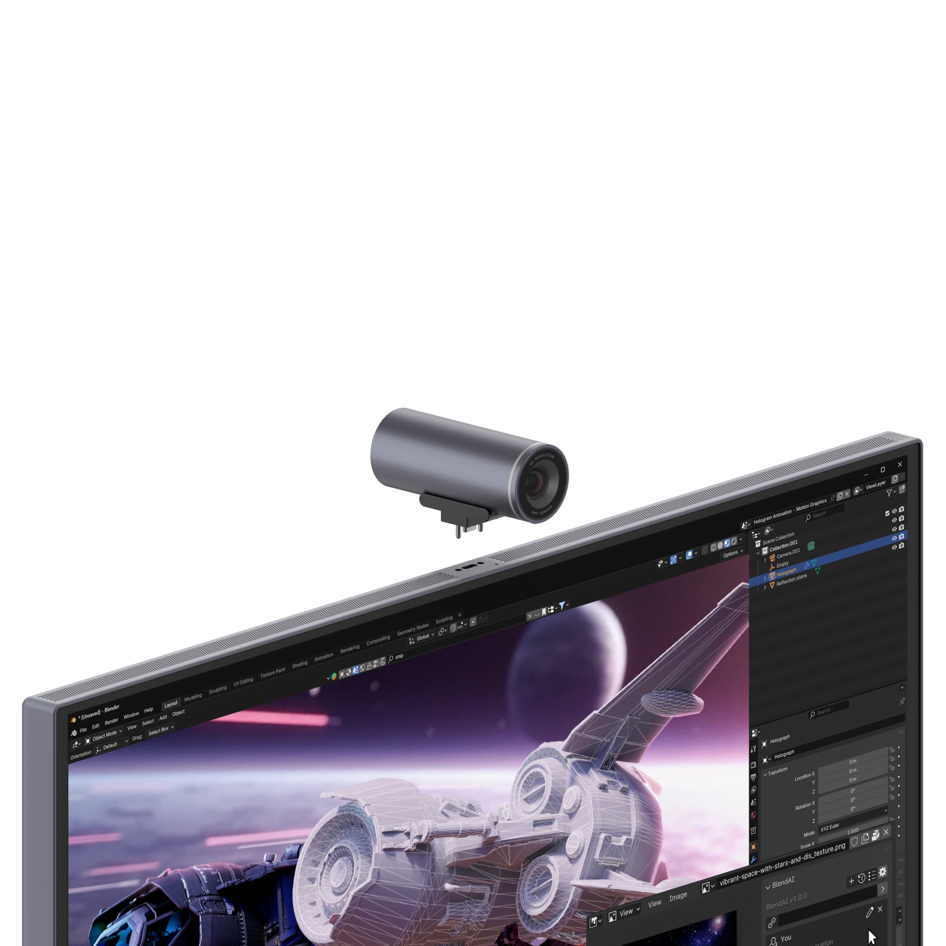Lenovo Yoga Pro 27UD-10 – 26,5", 3840 × 2160 (4K), OLED, 120 Hz, Webcam, DisplayHDR 400