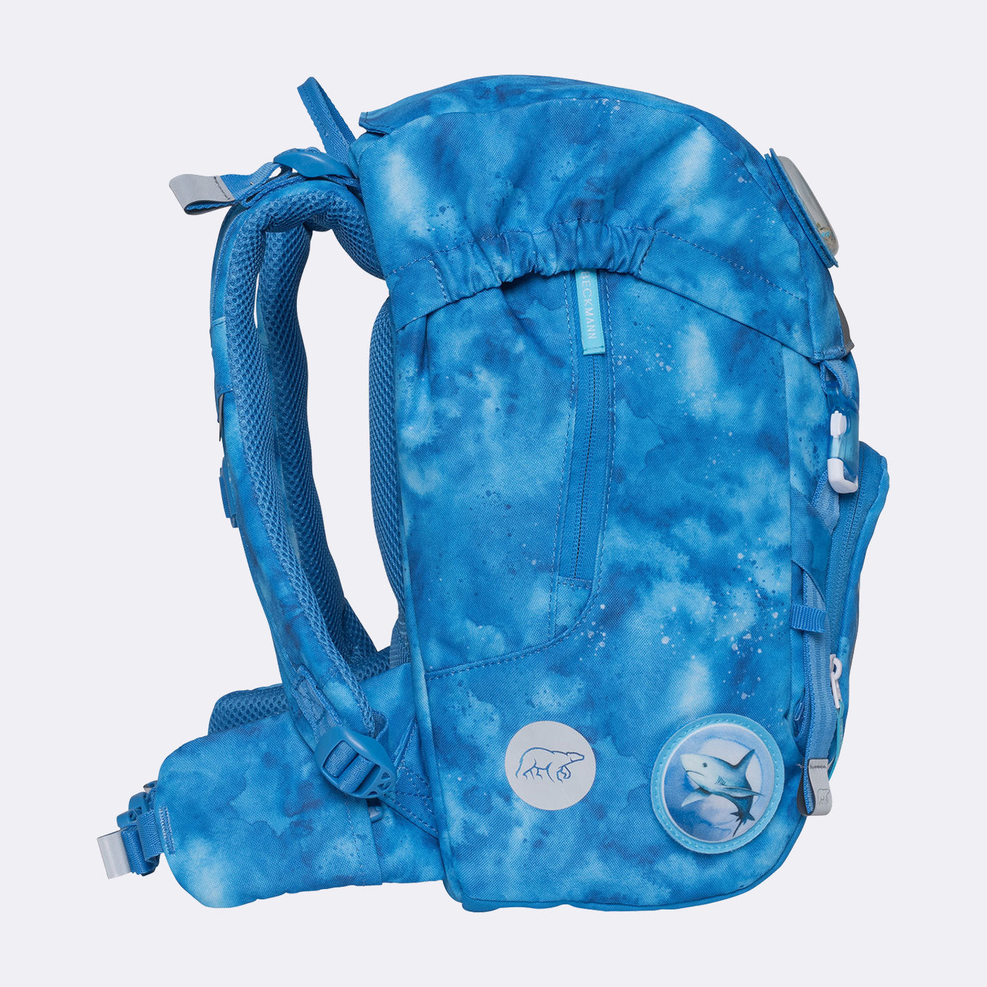 Beckmann Schulrucksack Classic 1st – 6-teilig – Ocean – 24,0×37,0×25,0 cm