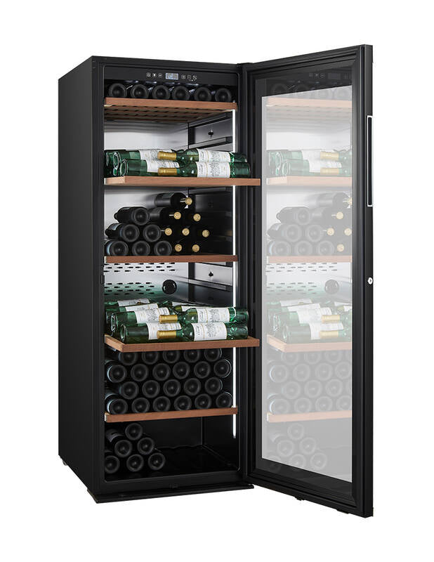 Climadiff Weinkühlschrank MILLESIME 200B – 389 l, 220/240 V, Kompressor, Energieeffizienzklasse F