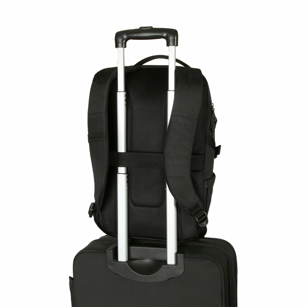 Targus Notebook-Rucksack Terra EcoSmart – für 16", 23 l, mit Regenabdeckung, Polyester – schwarz
