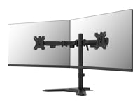 Neomounts DS45-600BL2 – Monitor-Tischständer – 2 Monitore – 10–32" – VESA 75×75/100×100 mm – bis 6 kg/Monitor