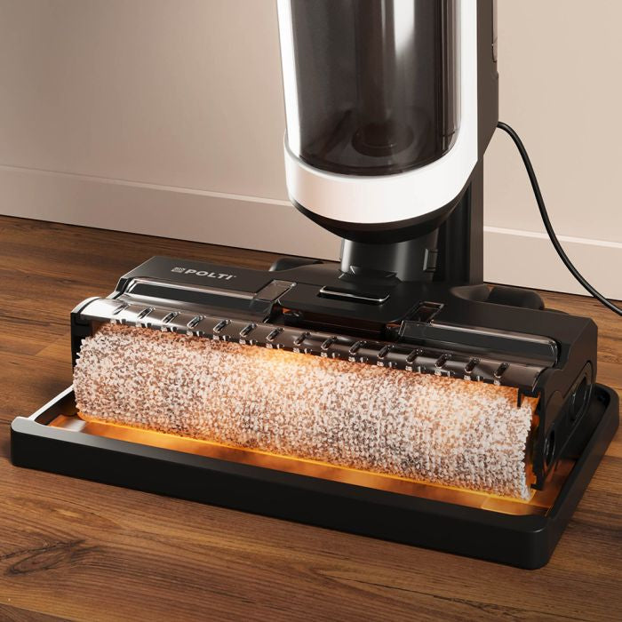 Polti Multiflächenreiniger ROLLYSTEAM WD30C – 450 W, Schmutzwassertank 0,8 l, Akkubetrieb, 21,6 V