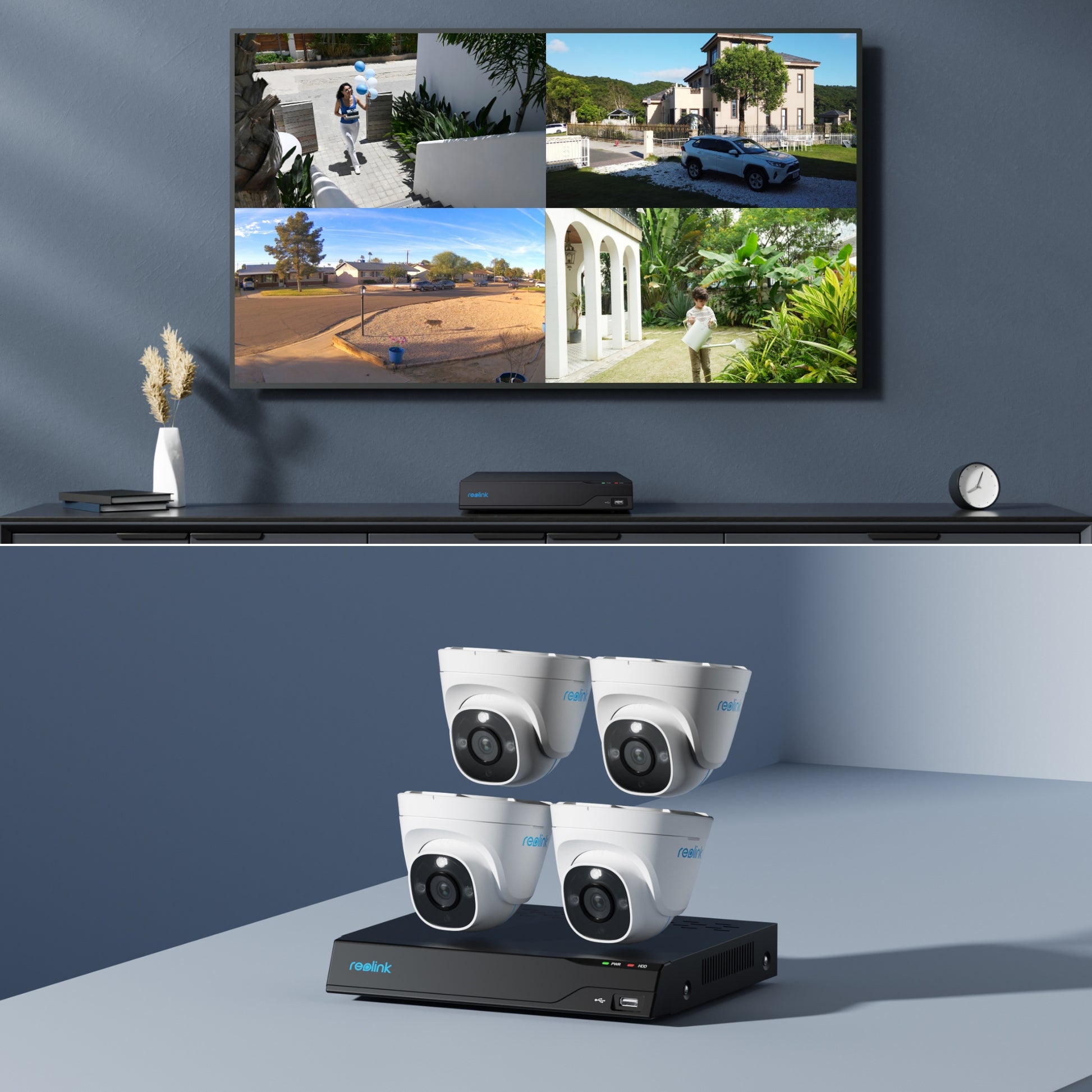 Reolink NVS8 NVS8-8MD4 Dome – 4K – 2,8 mm – PoE – IP66