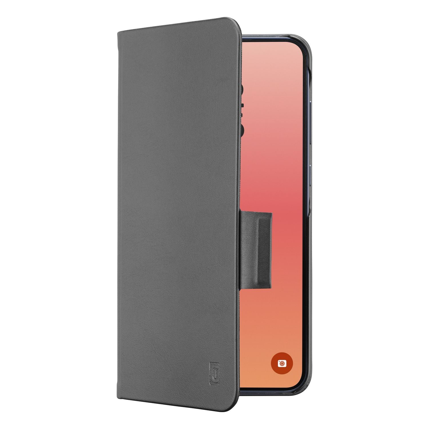Cellularline Book Case 3 Folio – für Samsung Galaxy S26+, mit Ständer, mit Kartenfach, PU, Schwarz