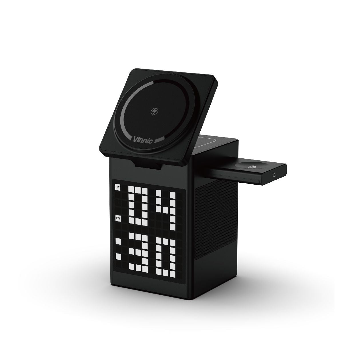 Vinnic SPICKARD Ladestation – 15 W, MagSafe-kompatibel, Bluetooth 5.3 – für Kopfhörer, Smartphone, Smartwatch