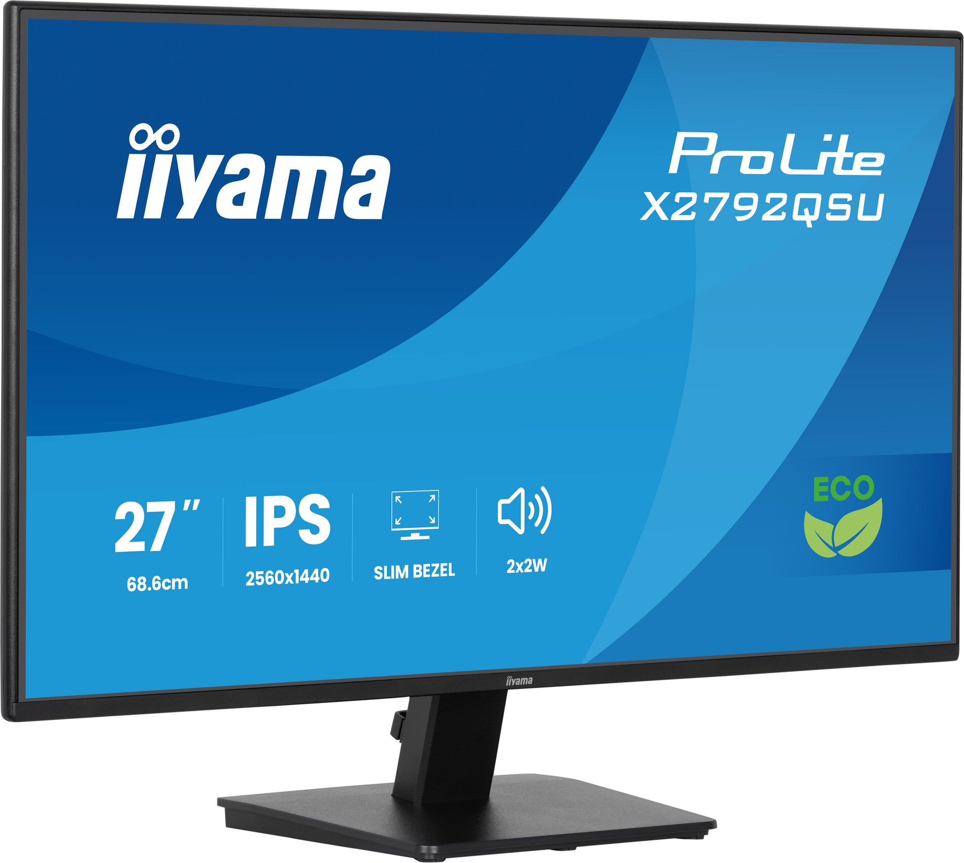 iiyama X2792QSU-B1 – Monitor, 24", IPS, 120 Hz