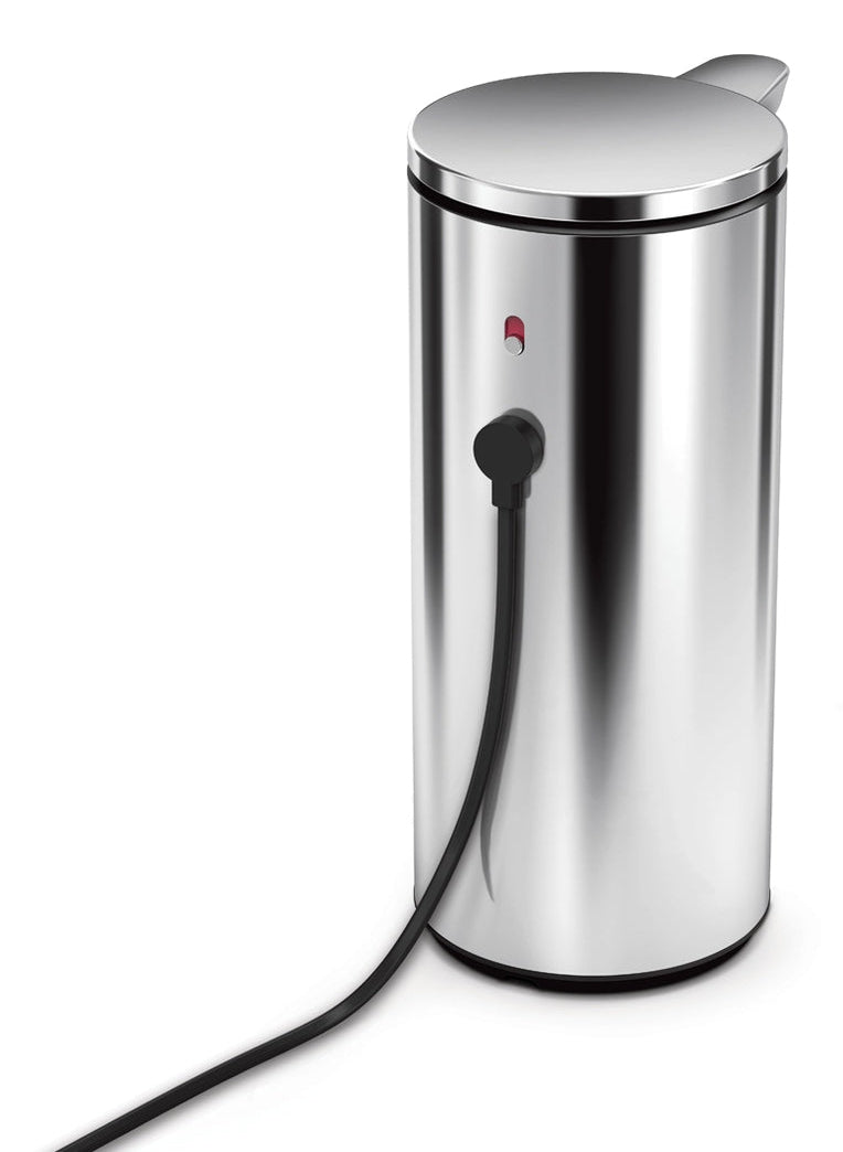 simplehuman ST1092 Automatischer Seifenspender – Edelstahl, Silber, 266 ml