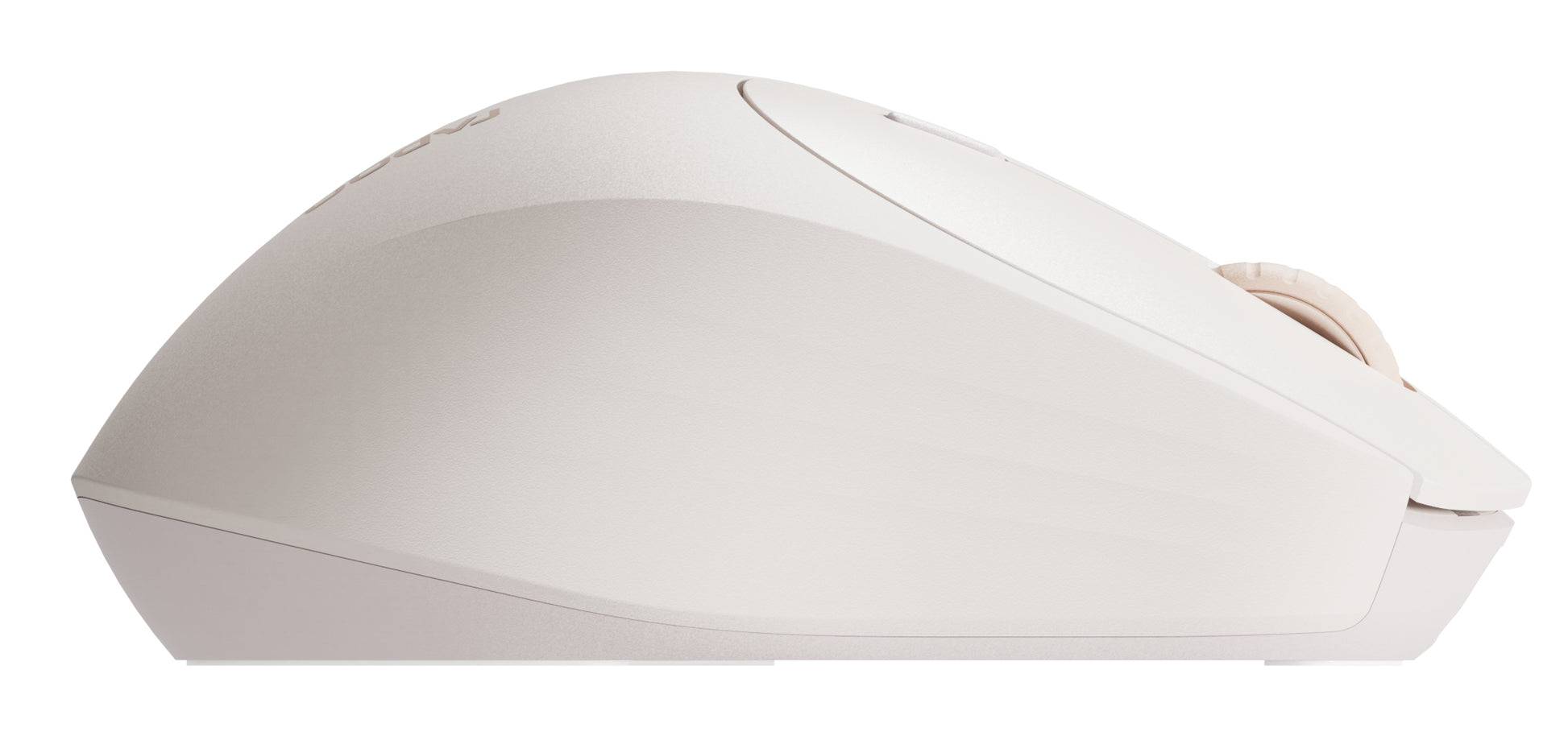 Rapoo MT560 – Maus – Kabellos (Bluetooth/2,4 GHz), 4000 DPI, Creme