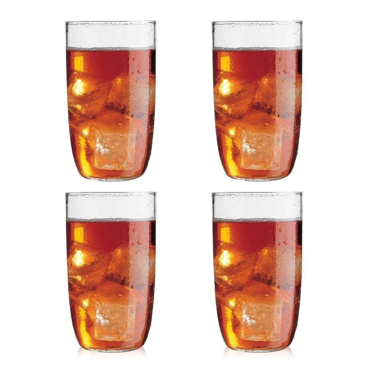 Bodum Kvadrant Trinkglas – 0,50 l, Borosilikatglas, Transparent, Nicht spülmaschinenfest