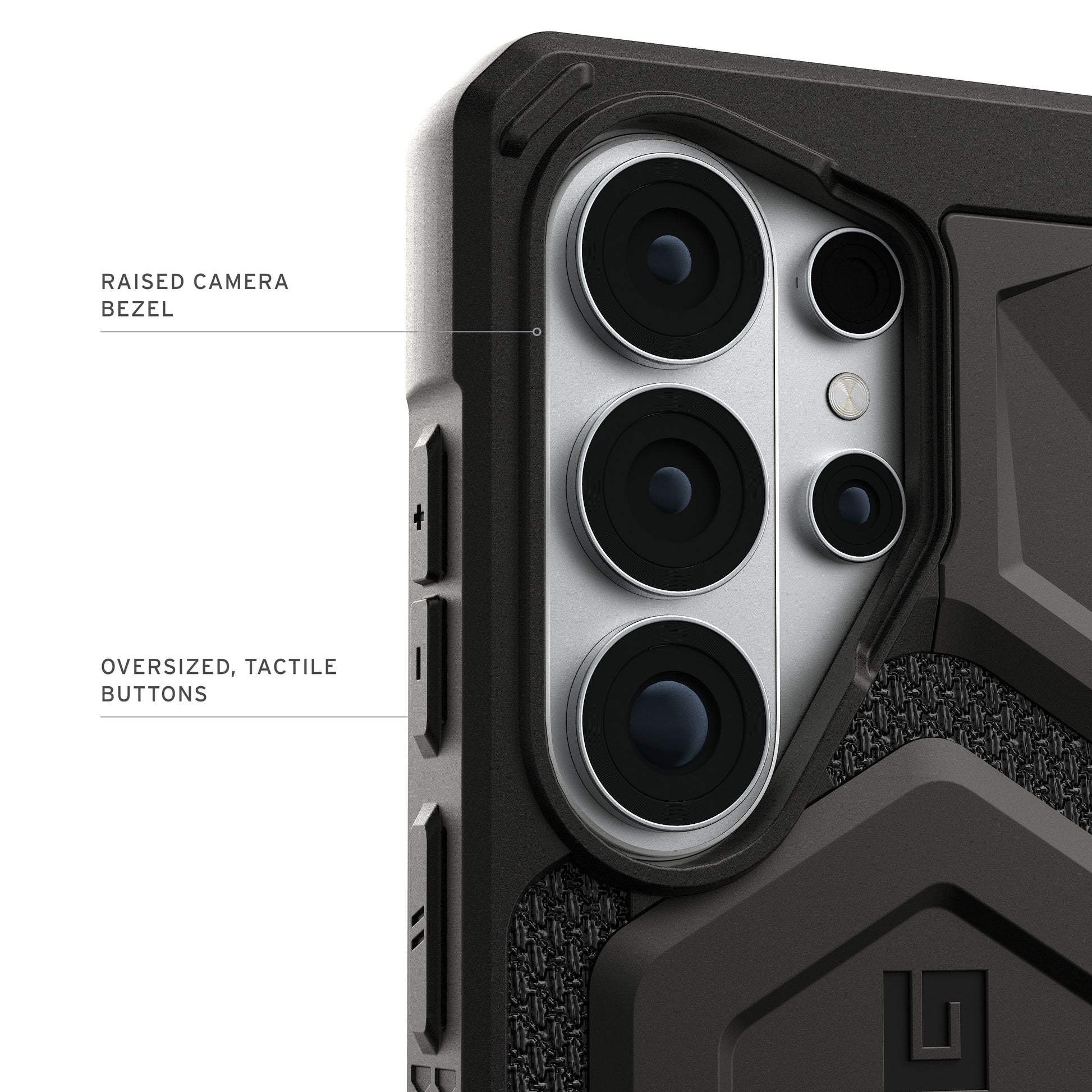 Urban Armor Gear UAG Monarch Pro – Rückcover – für Samsung Galaxy S26 Ultra, MagSafe, Kevlar+Kunststoff, Schwarz