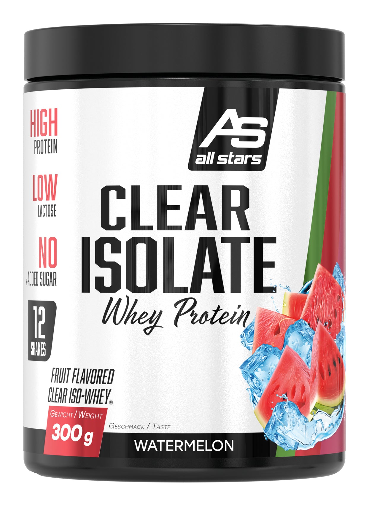 ALL STARS Fitness Products All Stars Protein Pulver Wassermelone – 300 g