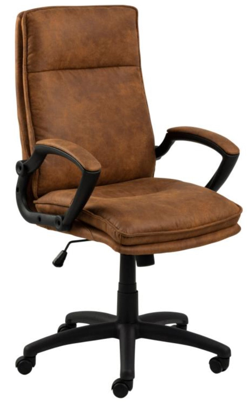 Actona AC Design Bürostuhl Brad – Mikrofaser, camel
