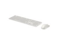 HP Multi-Device Dual-Mode – Tastatur-Maus-Set – 100% – Membran – Bluetooth & 2,4 GHz (USB-A Empfänger) – Weiss