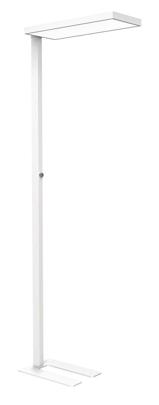 MAUL Stehleuchte MAULjura – 9200 lm, 4000 K, dimmbar, 196,5 cm – Weiss