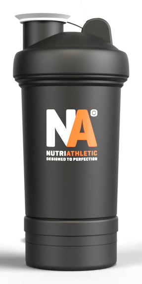 NUTRIATHLETIC Shaker 500 ml – BPA-frei, Kunststoff, Schraubdeckel