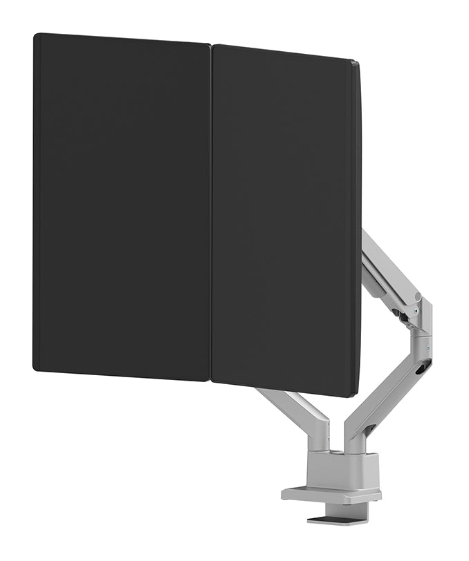 Neomounts DS70 250SL2 – Monitorarm, Dual, bis 32", Neigen/Schwenken, Silber