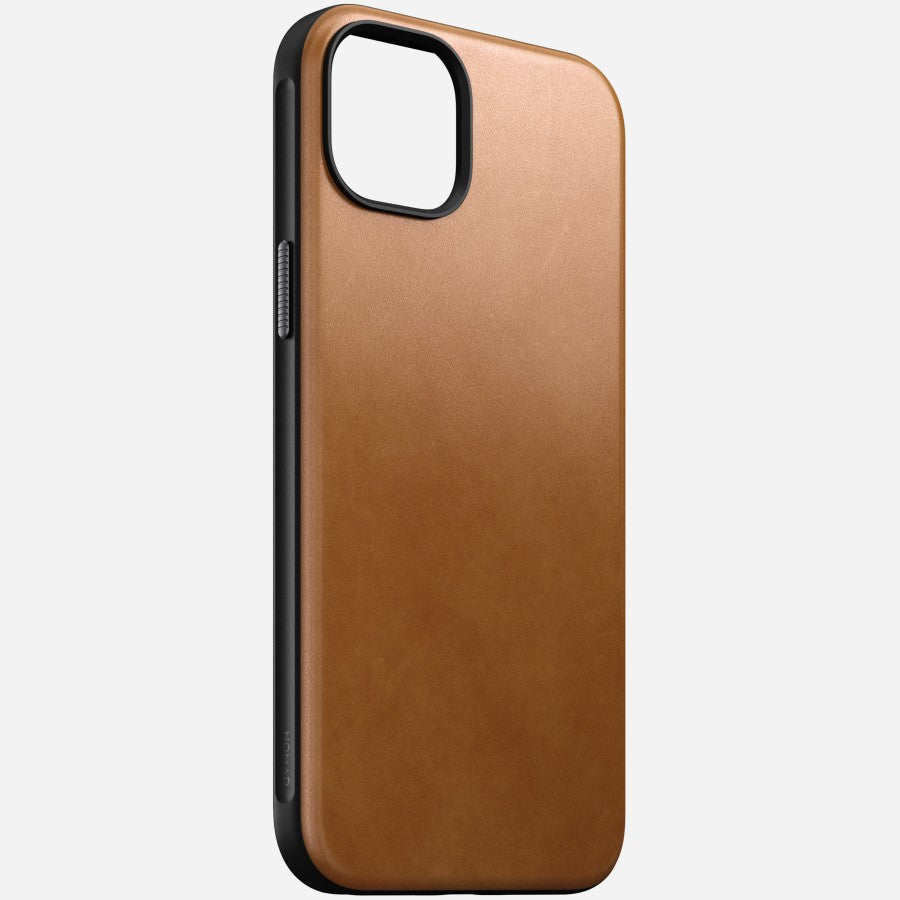 Nomad Backcover – für Apple iPhone 15 Plus, MagSafe, TPU, Rostbraun, bis 3 m Sturzsicher