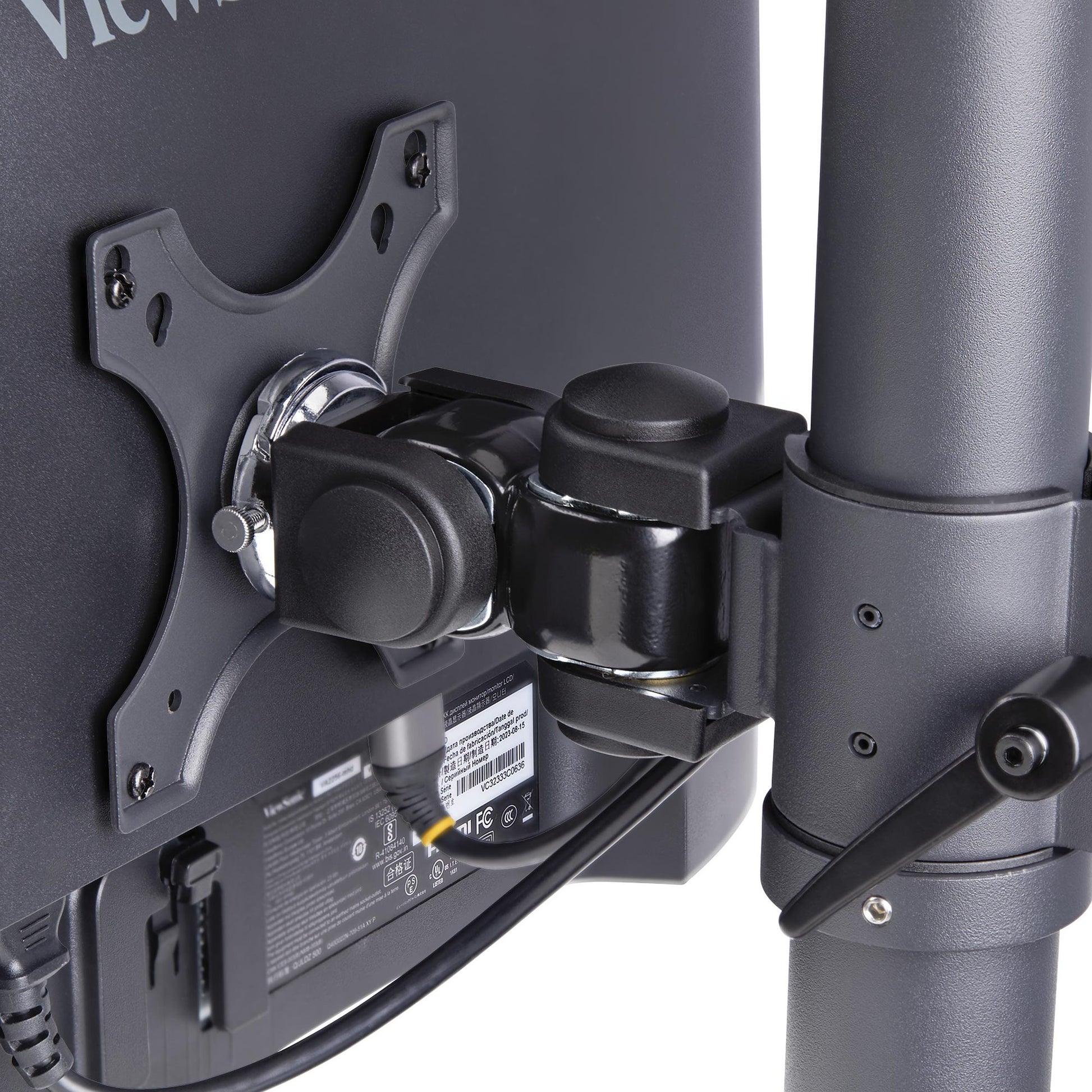 StarTech.com Monitorarm Tischhalterung – Klemme/Durchführung – 2 Monitore – 17–49" – VESA 75×75/100×100 mm