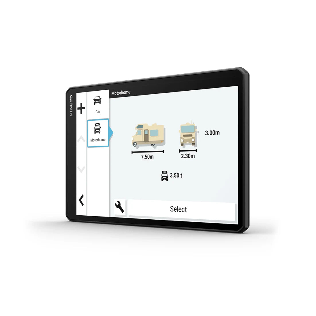 Garmin CAMPER 1095 MT-S – 10,1" Interaktives Display (Touch), Kapazitiv, Schwarz