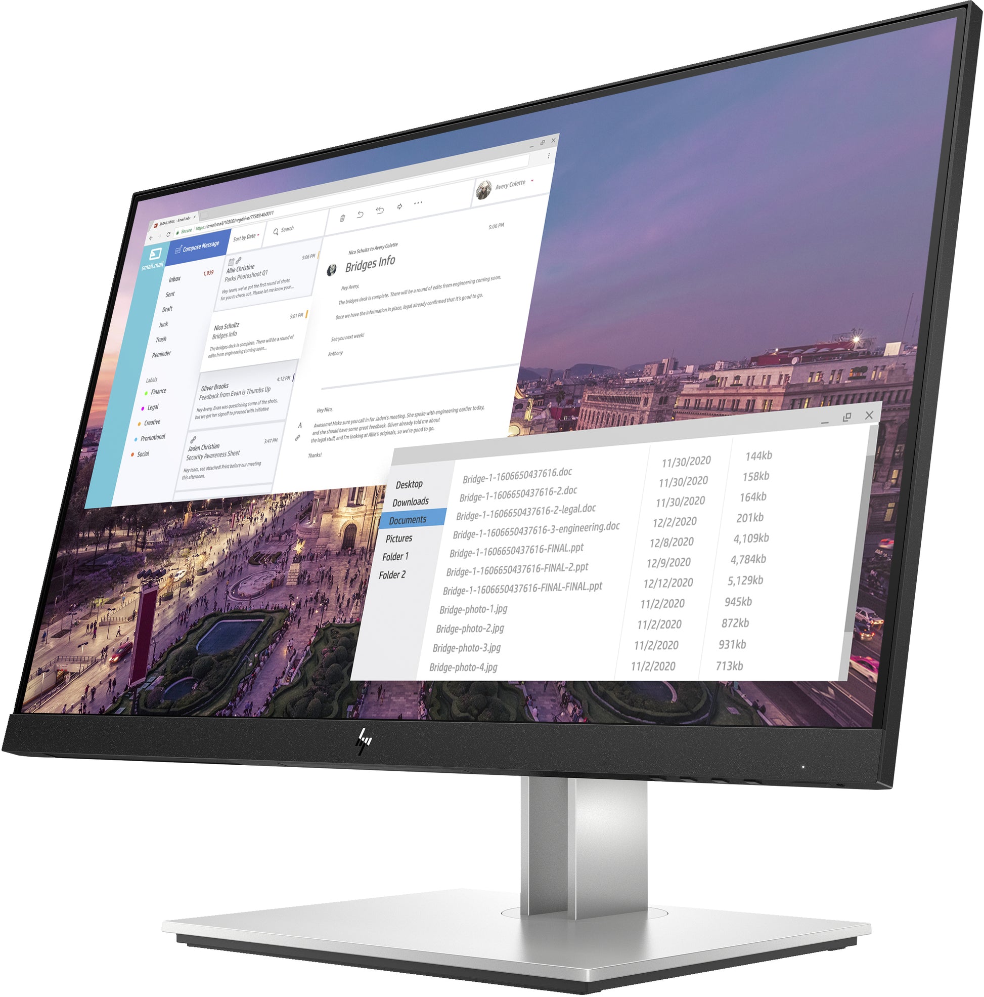 HP E23 G4 – 23", 1920 × 1080 (Full HD), IPS