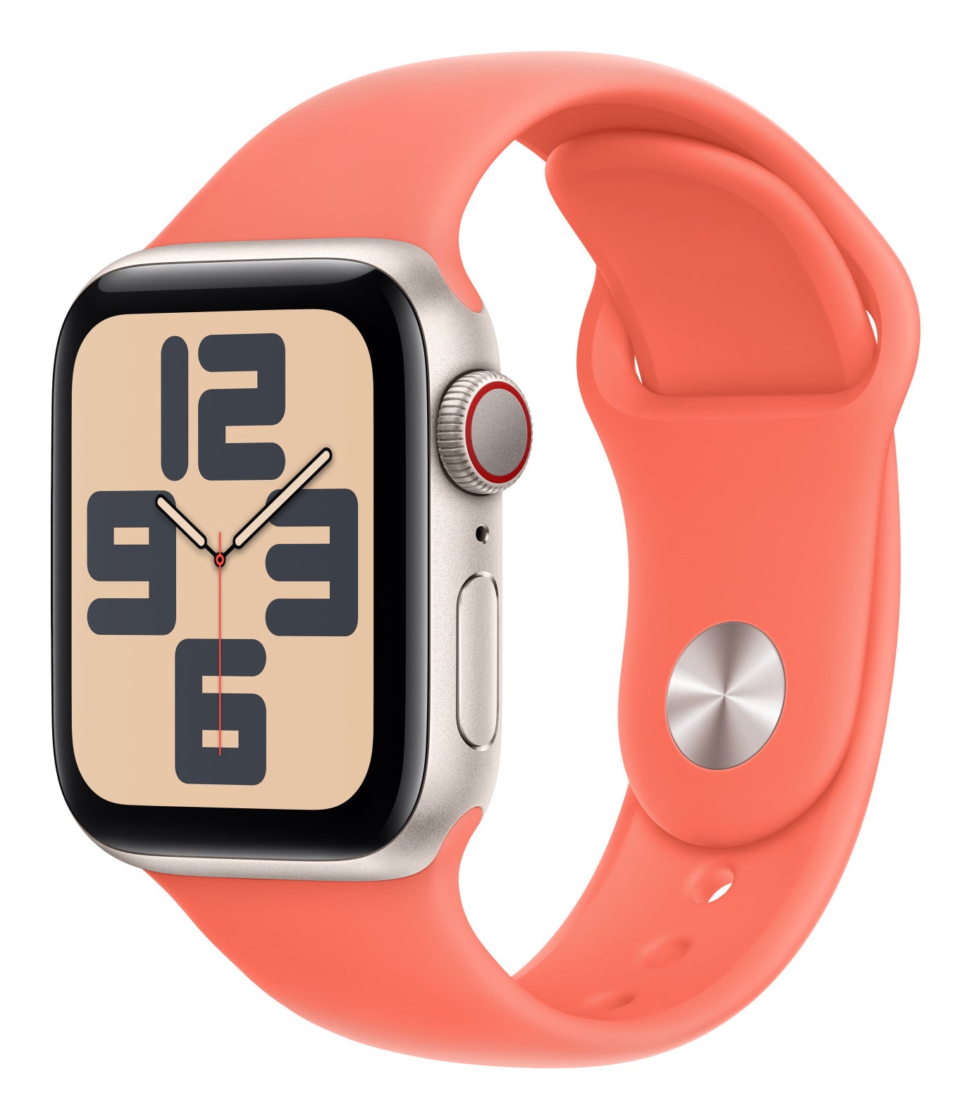 Apple Sportarmband – Armband – für Apple Watch 40 mm, Tangerine, Grösse M/L, Kunststoff