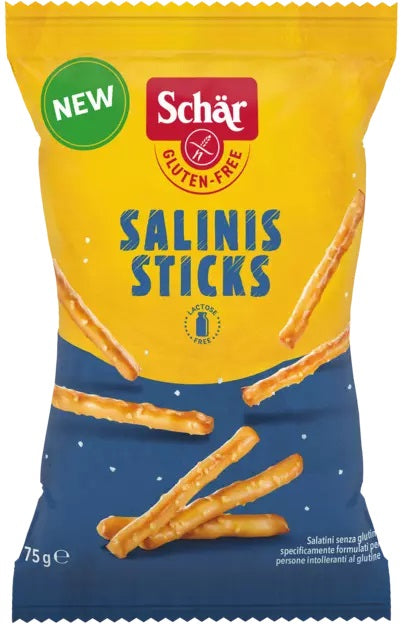 Dr. Schär Salinis Sticks Salzgebäck – glutenfrei, vegan – 75 g
