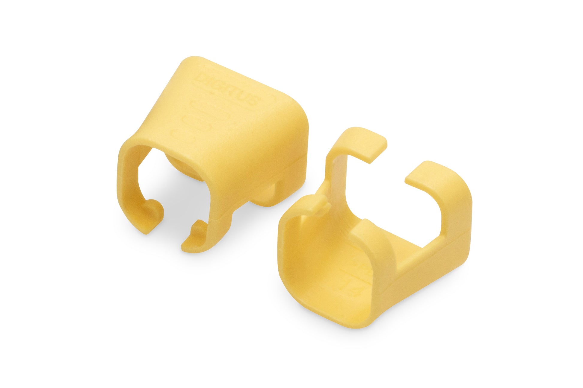 Digitus Farbcodierungsclip – Gelb, 100er-Pack, PVC, für Cat5e/6