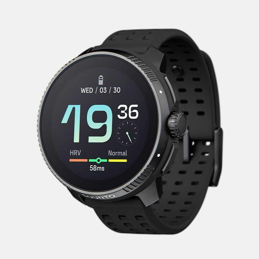 Suunto Race 49 mm GPS – Stahl Schwarz, Sportband, 100 m