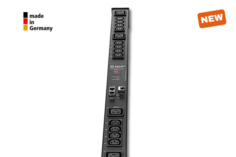 Güde Gude EPC 87-1210-18 – Rack-PDU gemessen & geschaltet, 16× IEC C13 + 4× IEC C19, Stecker IEC C20, 3,6 kW