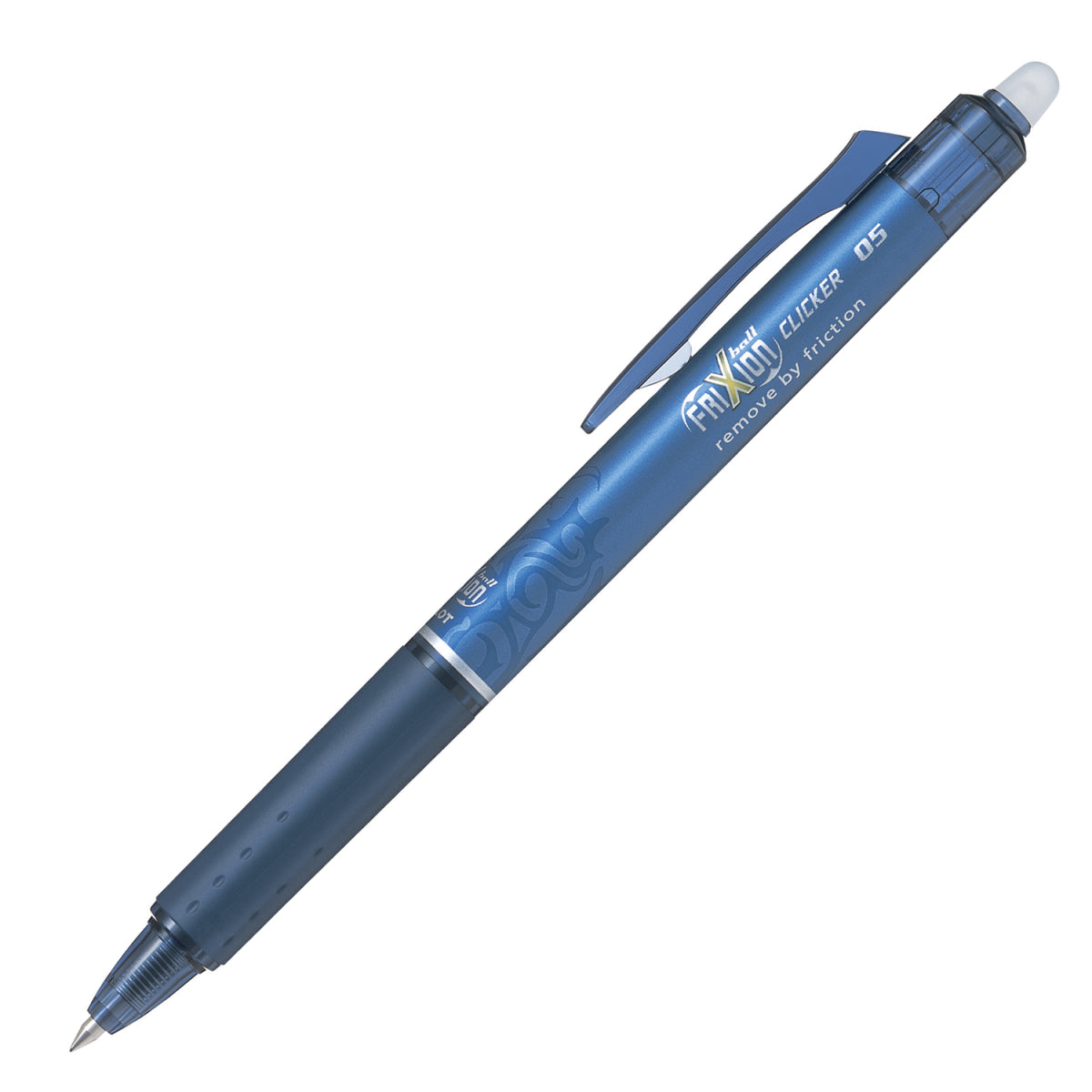 Pilot FriXion Point Clicker – radierbarer Tintenroller, 0,3 mm, blau-schwarz