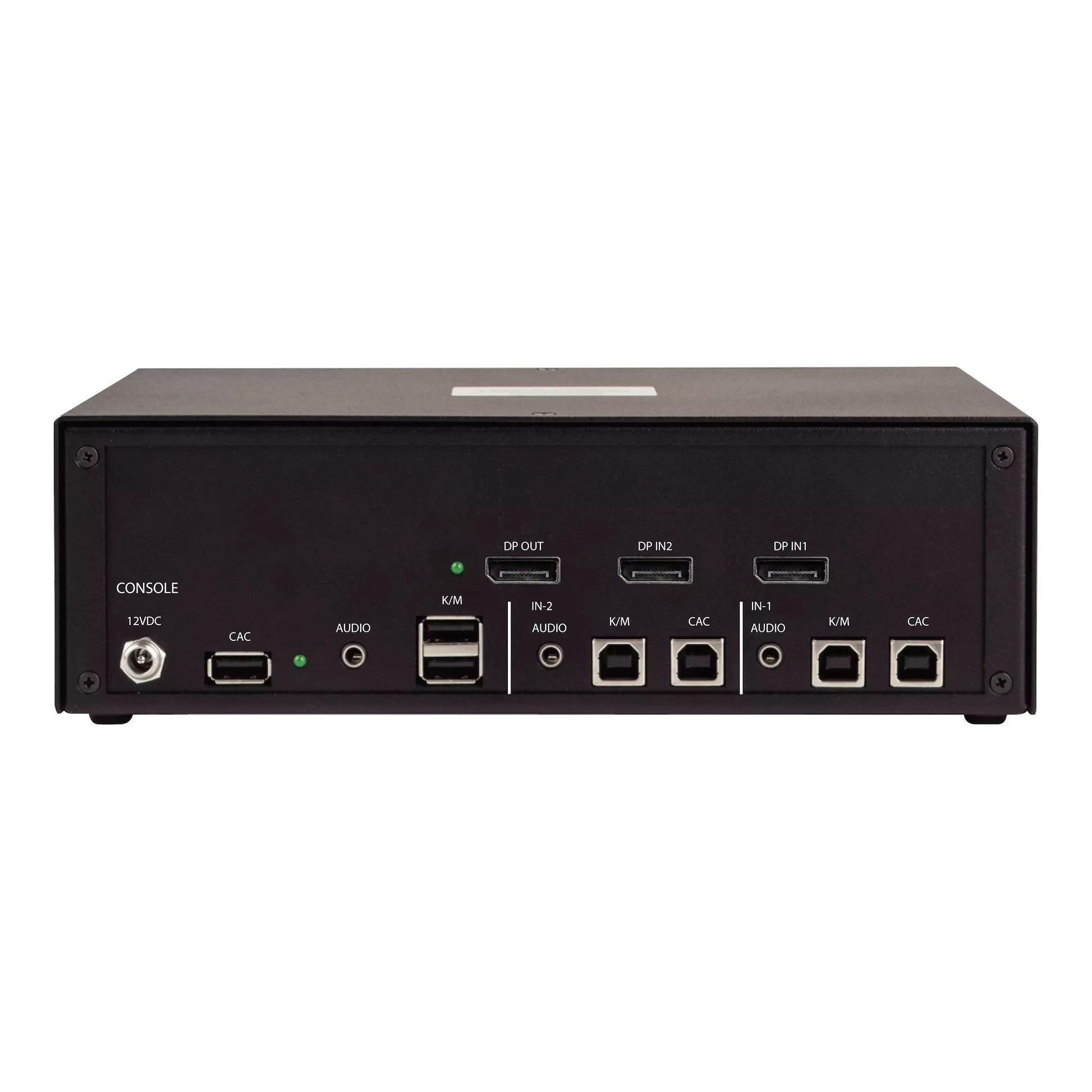 StarTech.com CK4-P102 – 2-Port DP KVM-Switch – 4K/30 Hz, USB 2.0-Hub, Audio