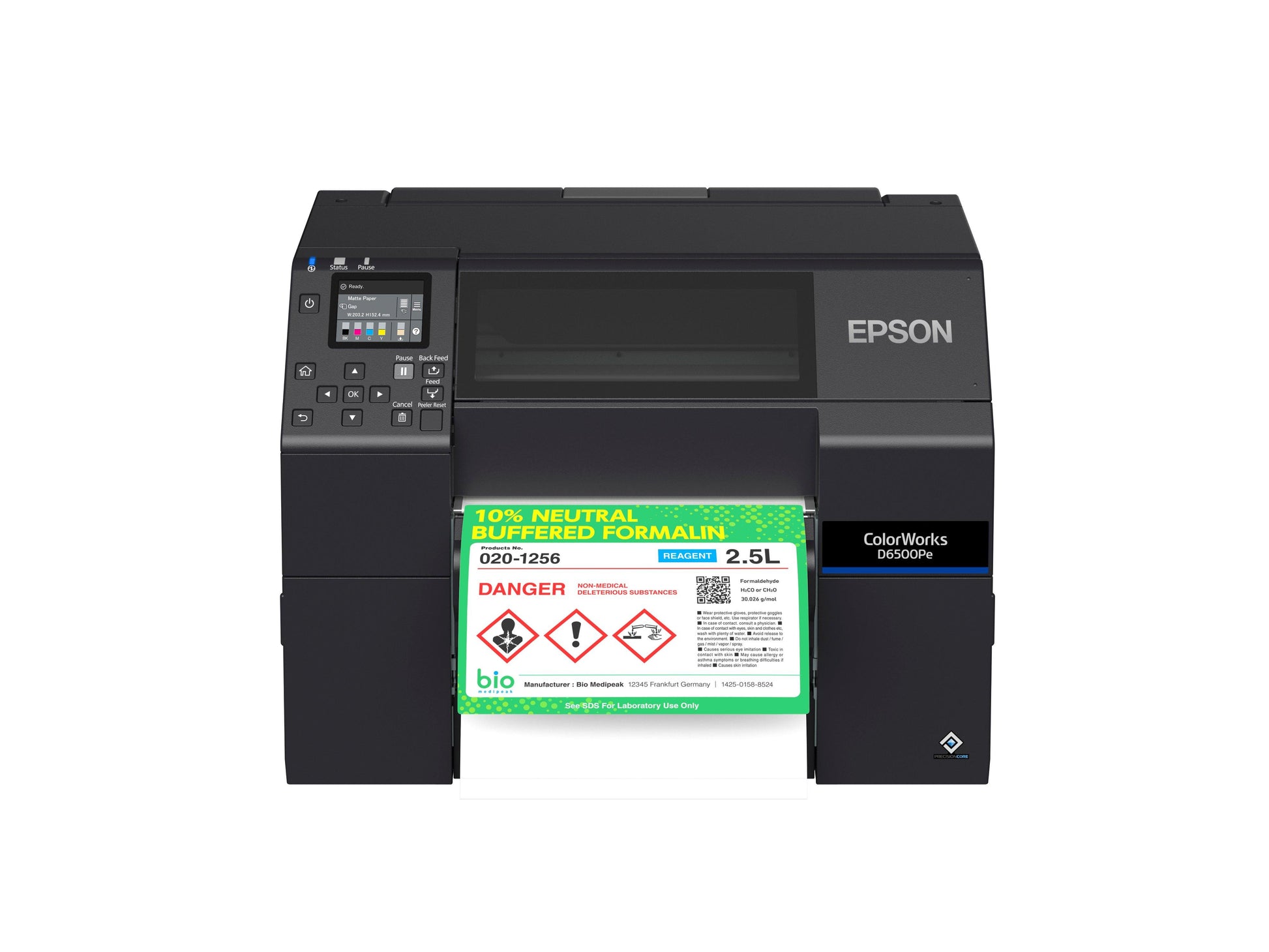 Epson ColorWorks CW-D6500PE – Farbetikettendrucker, Tintenstrahl, bis 216 mm, 85 mm/s