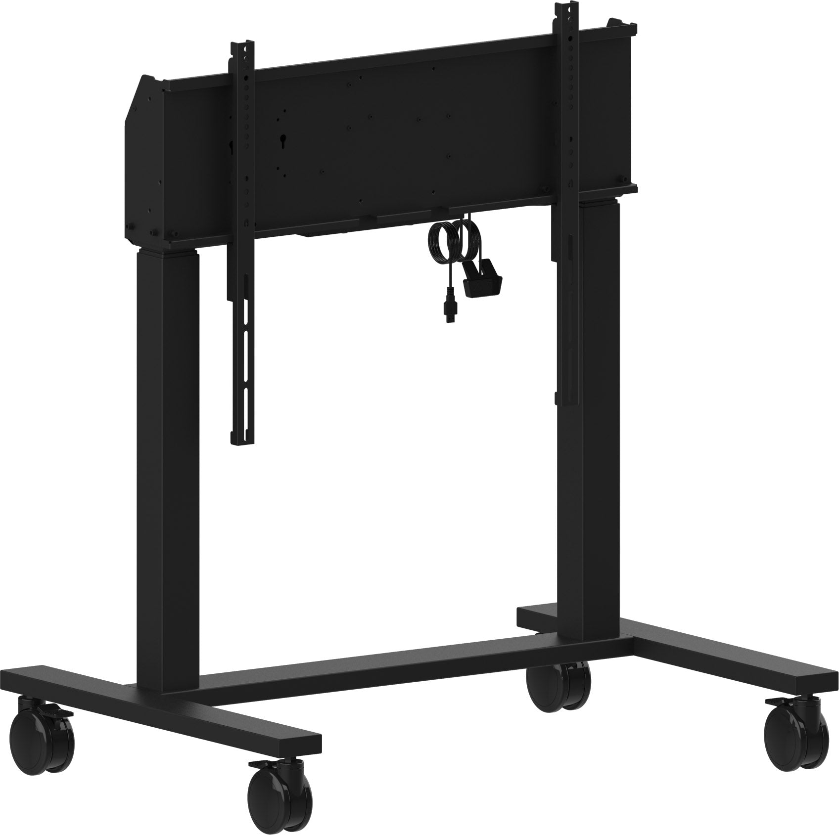 iiyama MD-CAR2031-B1 – Boden-Prospekthalter, für VESA 800 × 600 mm, schwarz, elektrisch höhenverstellbar