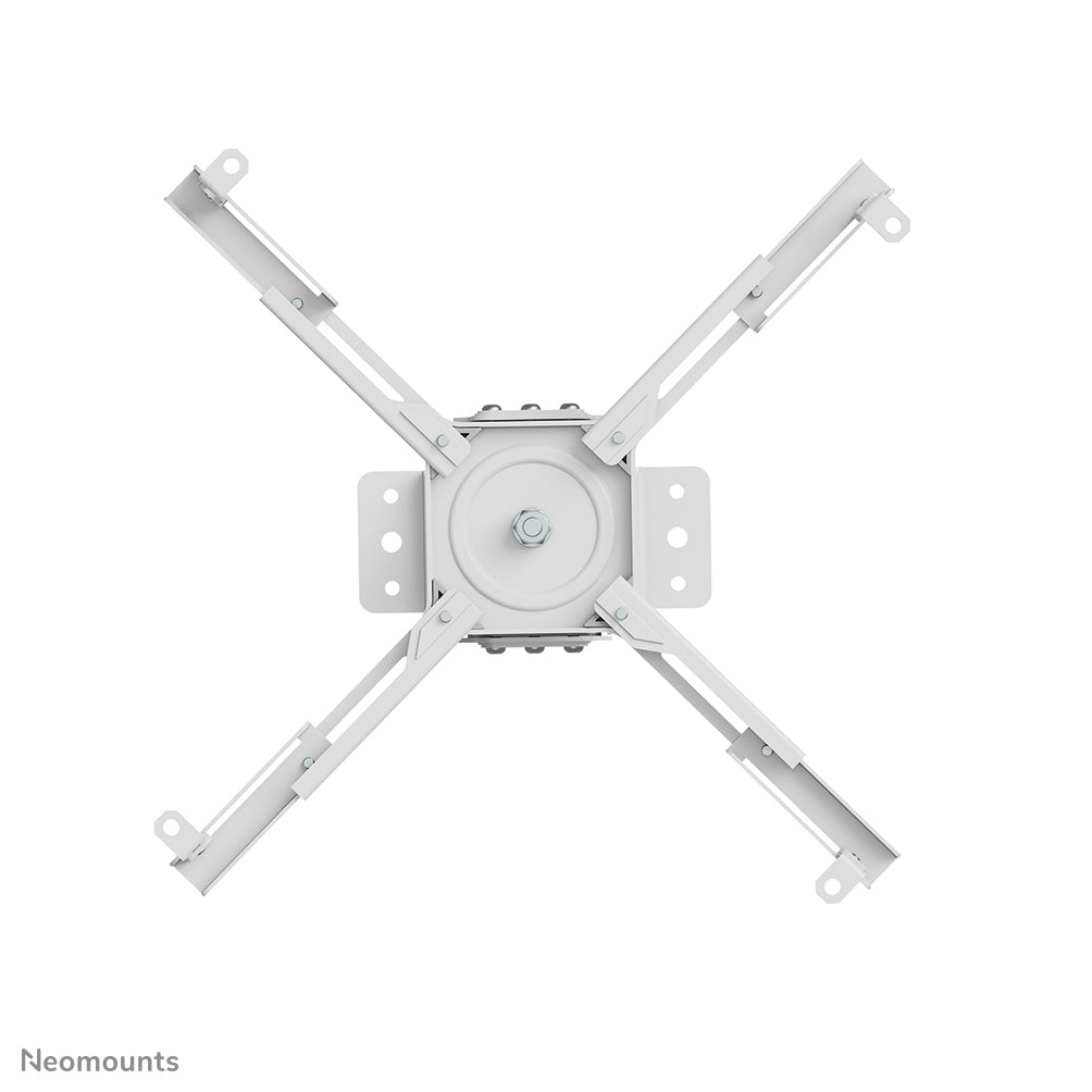 Neomounts CL25-530WH1 – Beamer Deckenhalterung, H 25,5 cm, 45 kg, schwenk-/neigbar, 360°, weiss