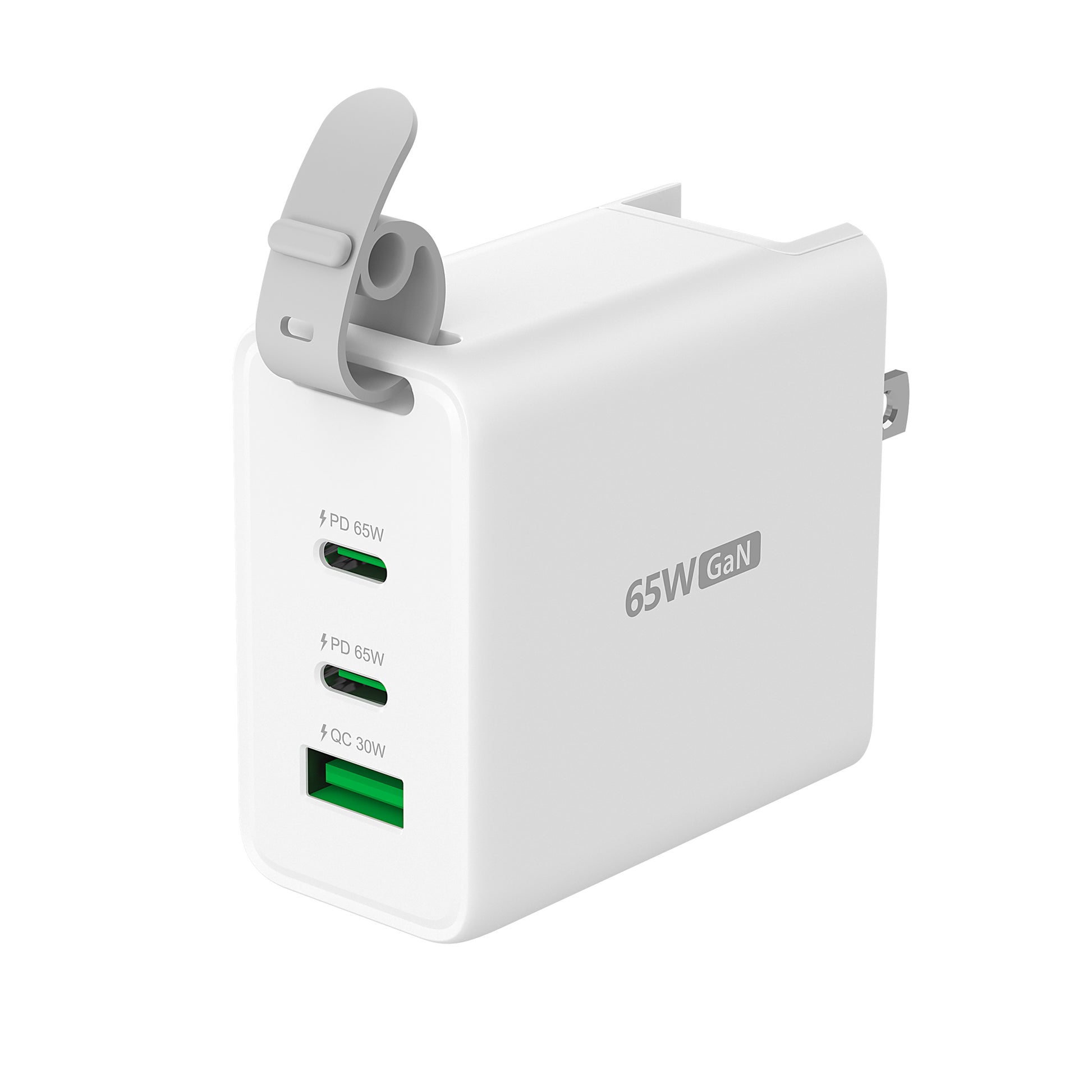 j5create Ladegerät – 65 W, 3× USB-C, GaN