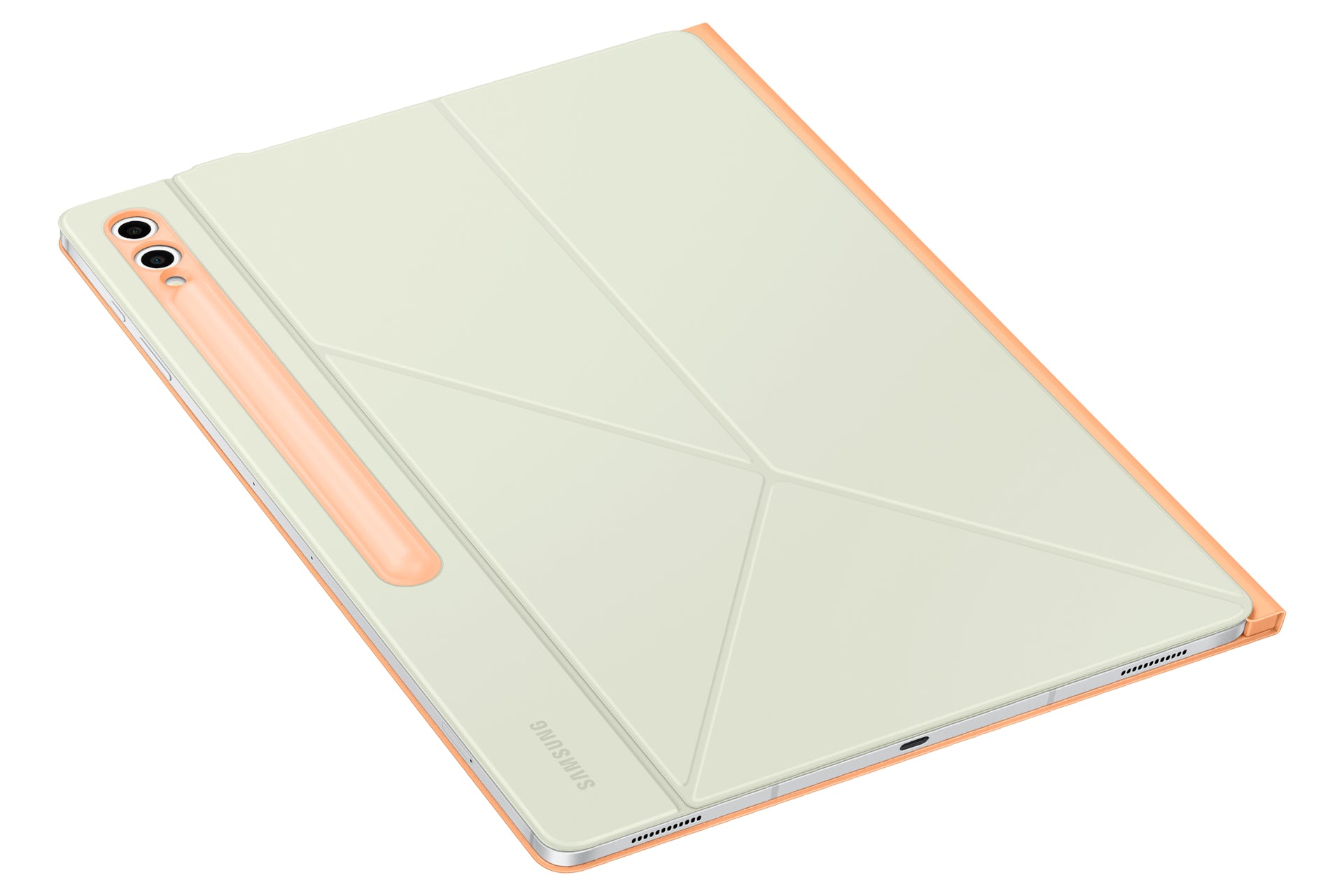 Samsung Book Cover EF-BX910 Notebook-Schutzhülle – für Tablets bis 14,6", Kunststoff, Orange