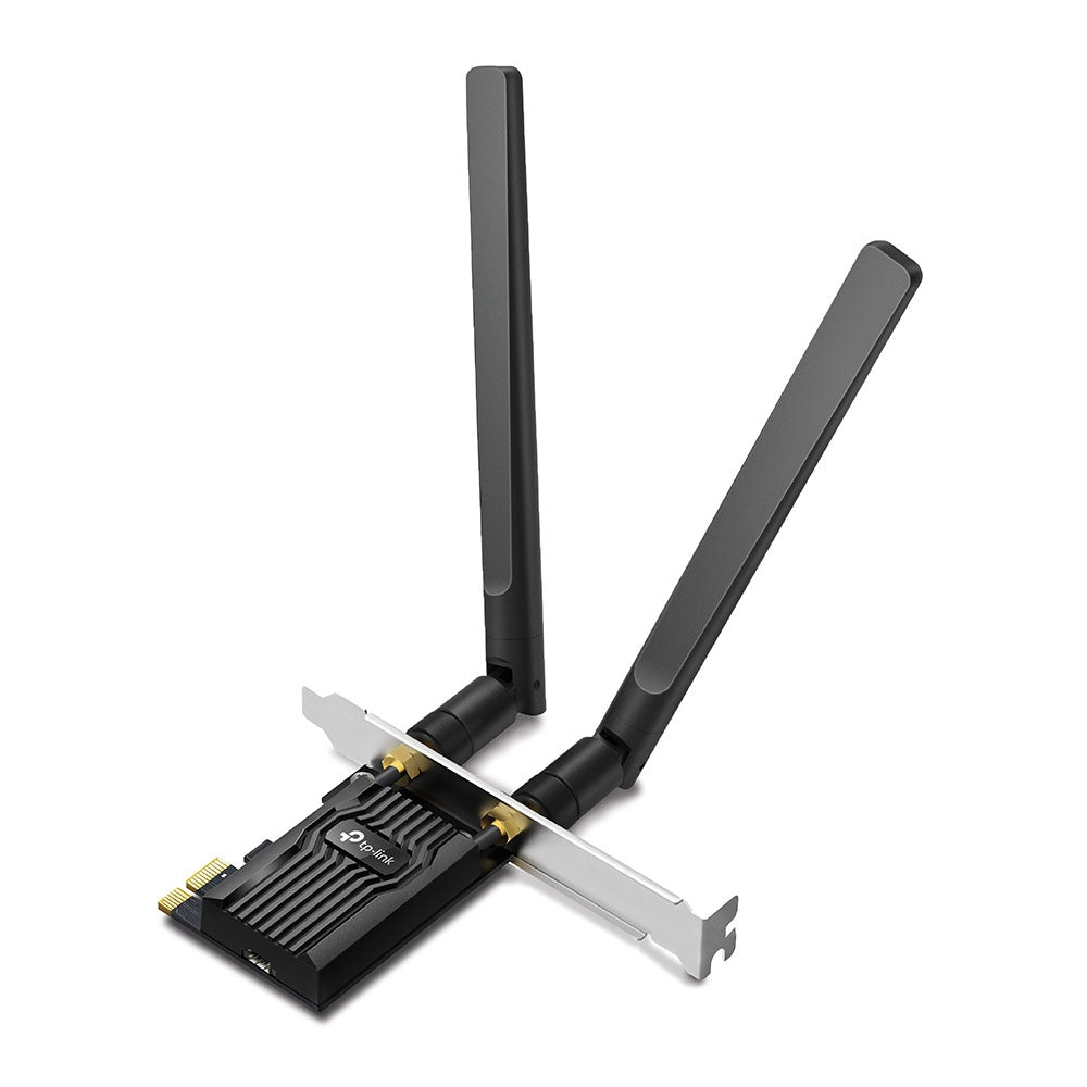TP-Link AX1800 – PCIe WLAN-Karte – Wi-Fi 6 (2,4/5 GHz), 1,8 Gbit/s, Bluetooth 5,2