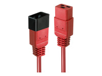 Lindy Netzkabel, IEC C19 auf IEC C20, 1 m, Rot
