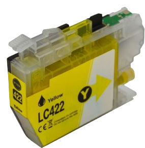 Peach LC-422 Gelb Tintenpatrone (Kompatibel) – 550 Seiten – für Brother LC-422Y