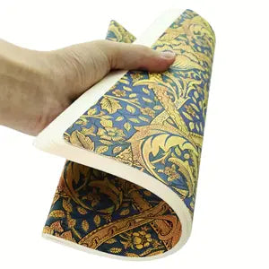 Paperblanks Notizheft – A4 – 80 Blatt – 100 g/m² – Hardcover, perforiert, abgerundete Kanten, blau, FSC