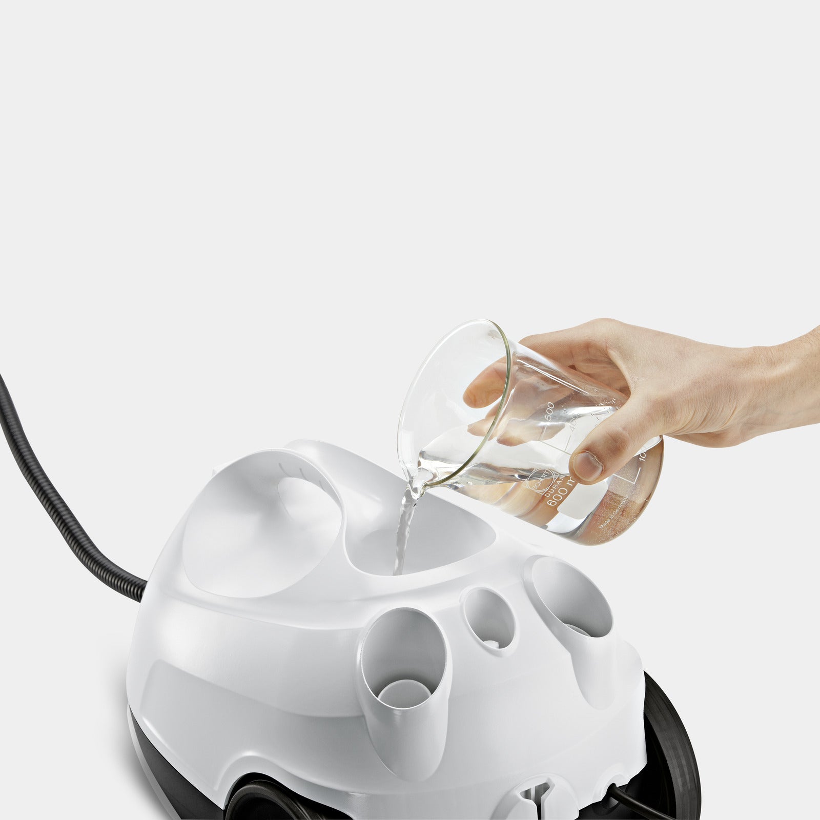 Kärcher Dampfreiniger – 1000 ml, schwarz/weiß, für Badezimmer