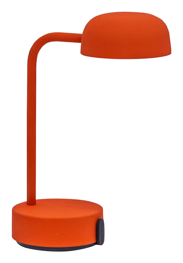 Kooduu Tischleuchte FOKUS – LED 1 W, 83 lm, 2700 K, dimmbar, Akkubetrieb, USB – Orange