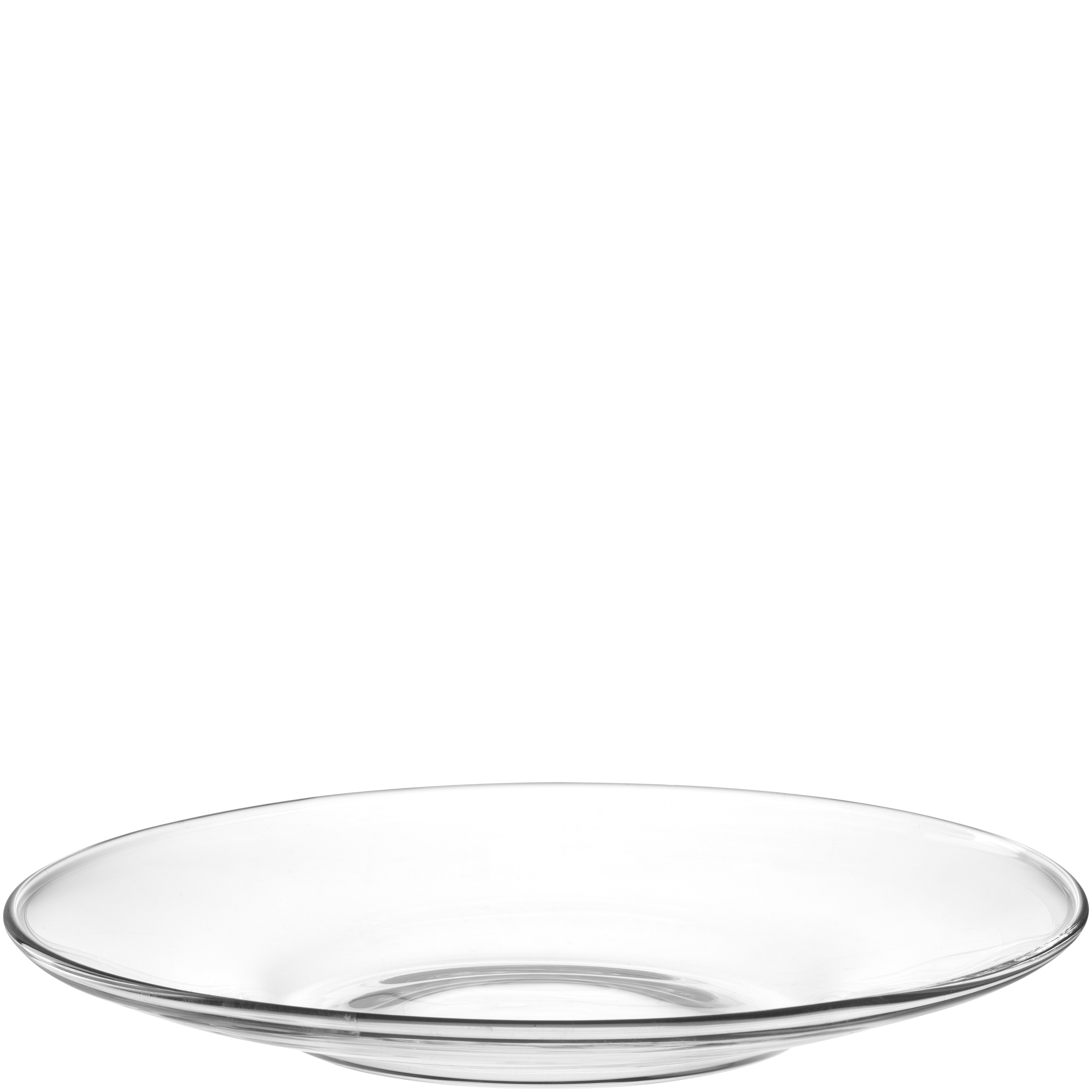 LEONARDO Unterteller – Glas, transparent, spülmaschinenfest, 6 Stück
