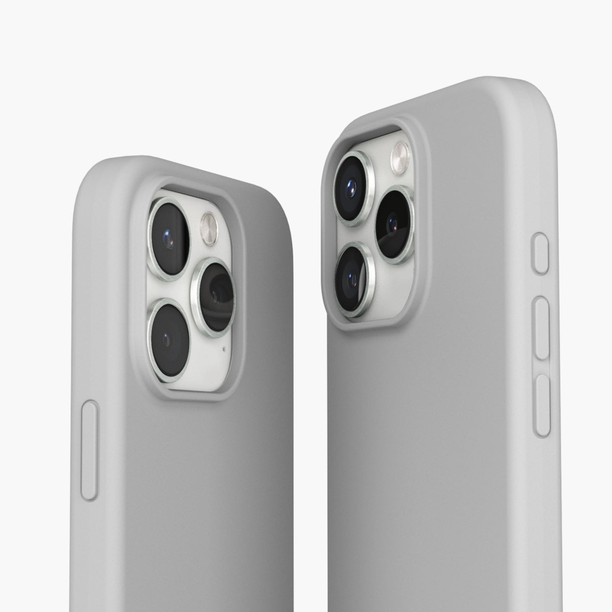 Vonmählen Backcover – für Apple iPhone 16 Pro Max, MagSafe, Silikon, Hellgrau